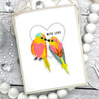 With Love Sentiments Mini Stamp Set