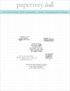 Just Sentiments: With Sympathy Mini Stamp Set