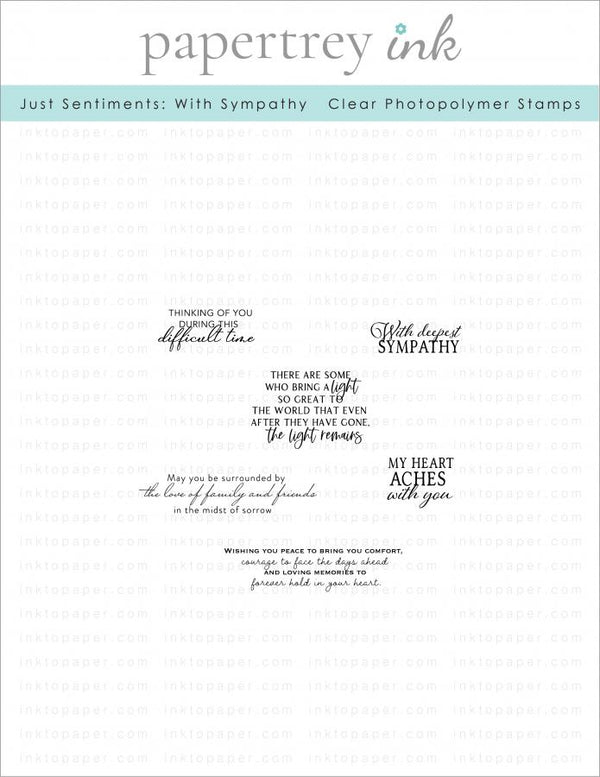 Just Sentiments: With Sympathy Mini Stamp Set
