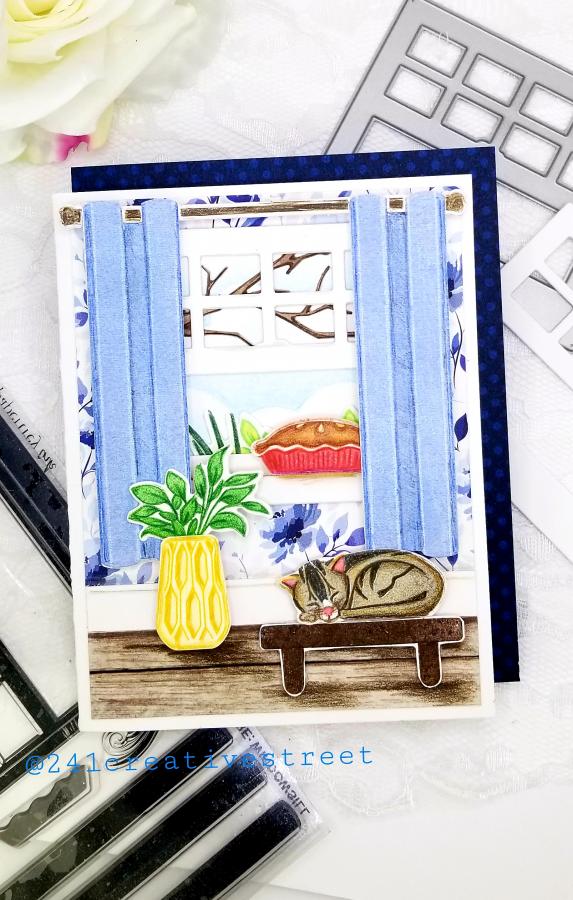 Scene Everywhere: Windowsill Stamp Set