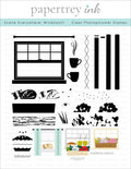 Scene Everywhere: Windowsill Stamp Set
