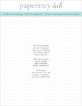Inside Greetings: With Sympathy Mini Stamp Set