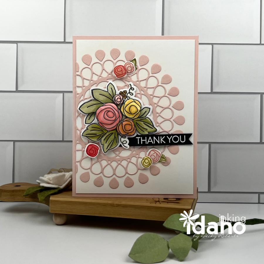 Thank You Florals Stamp Set