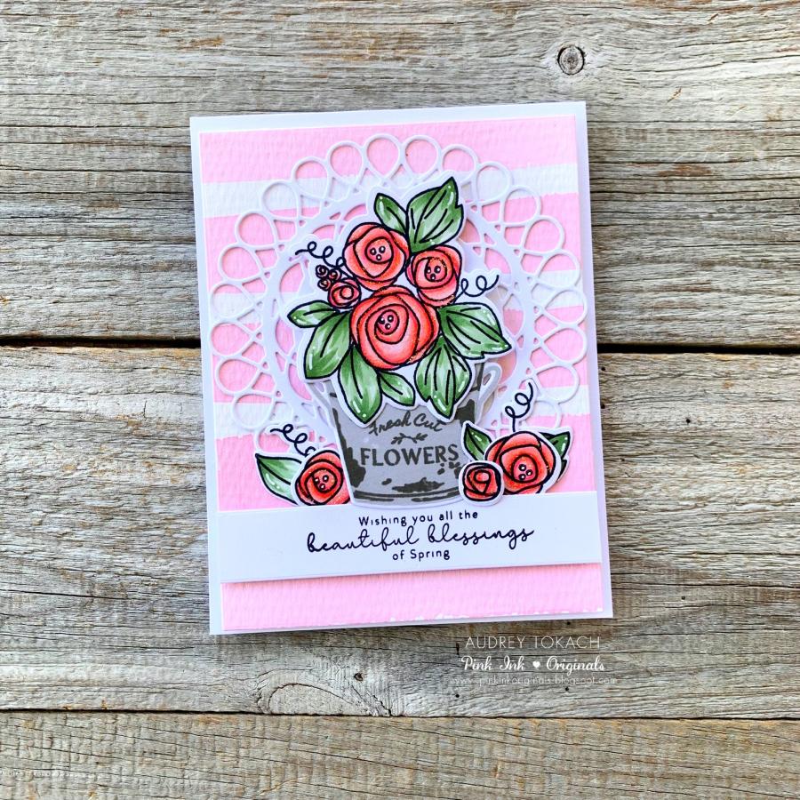 Thank You Florals Stamp Set