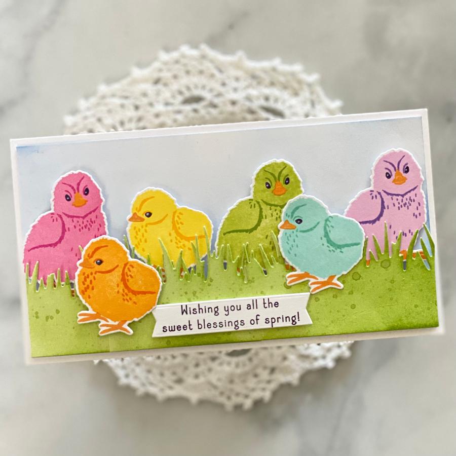 Inside Greetings: Spring Blessings Mini Stamp Set