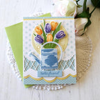 Vase Collection 8 Mini Stamp Set