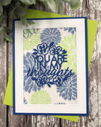 Dahlias Stamp Set + Stencil