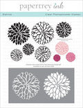 Dahlias Stamp Set + Stencil