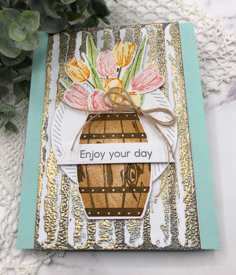 Vase Collection 9 Mini Stamp Set