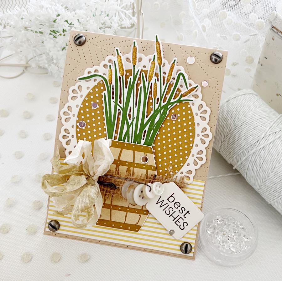 Vase Collection 9 Mini Stamp Set