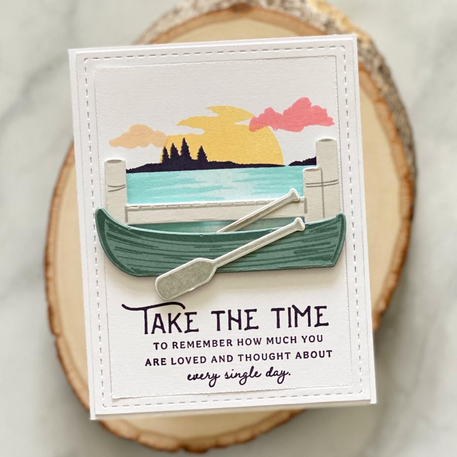Scene Everywhere: At the Lake Stamp Set