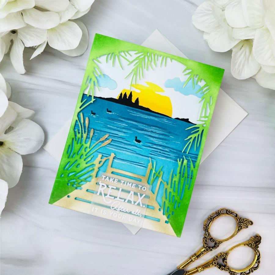 Scene Everywhere: At the Lake Stamp Set