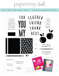 Go-To Gift Card Holder: Book Stamp Set