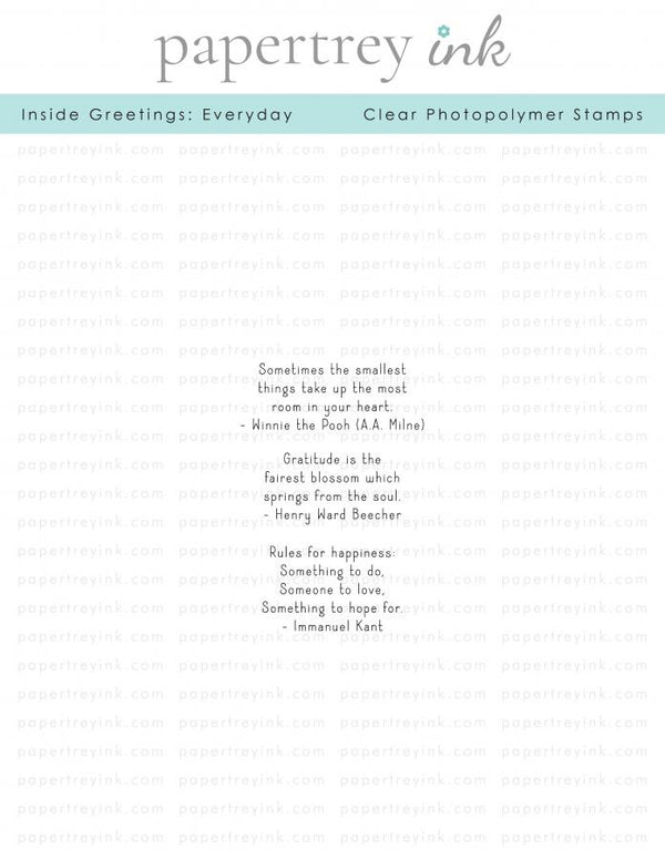 Inside Greetings: Everyday Mini Stamp Set