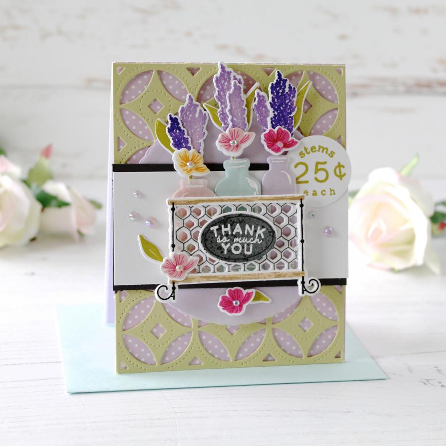 Vase Collection Rustic Add-Ons Mini Stamp Set