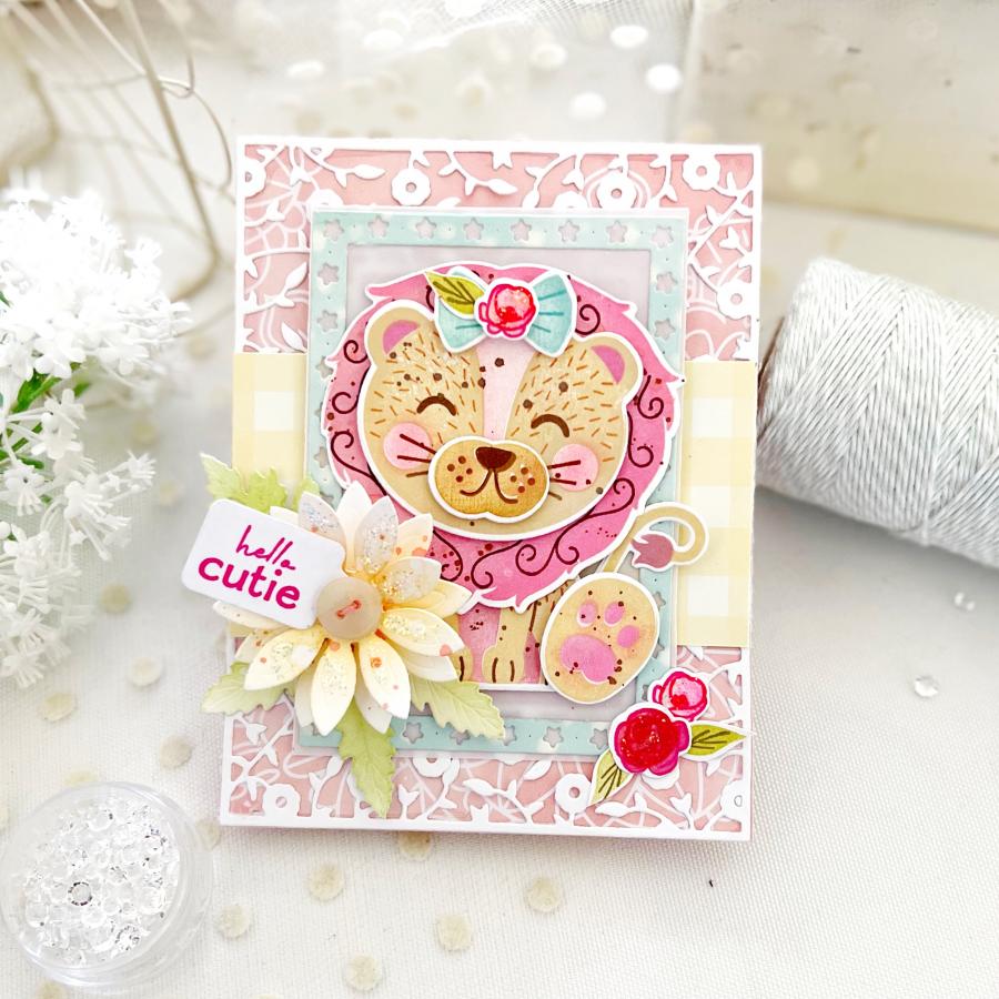 Build-A-Lion Stamp Set