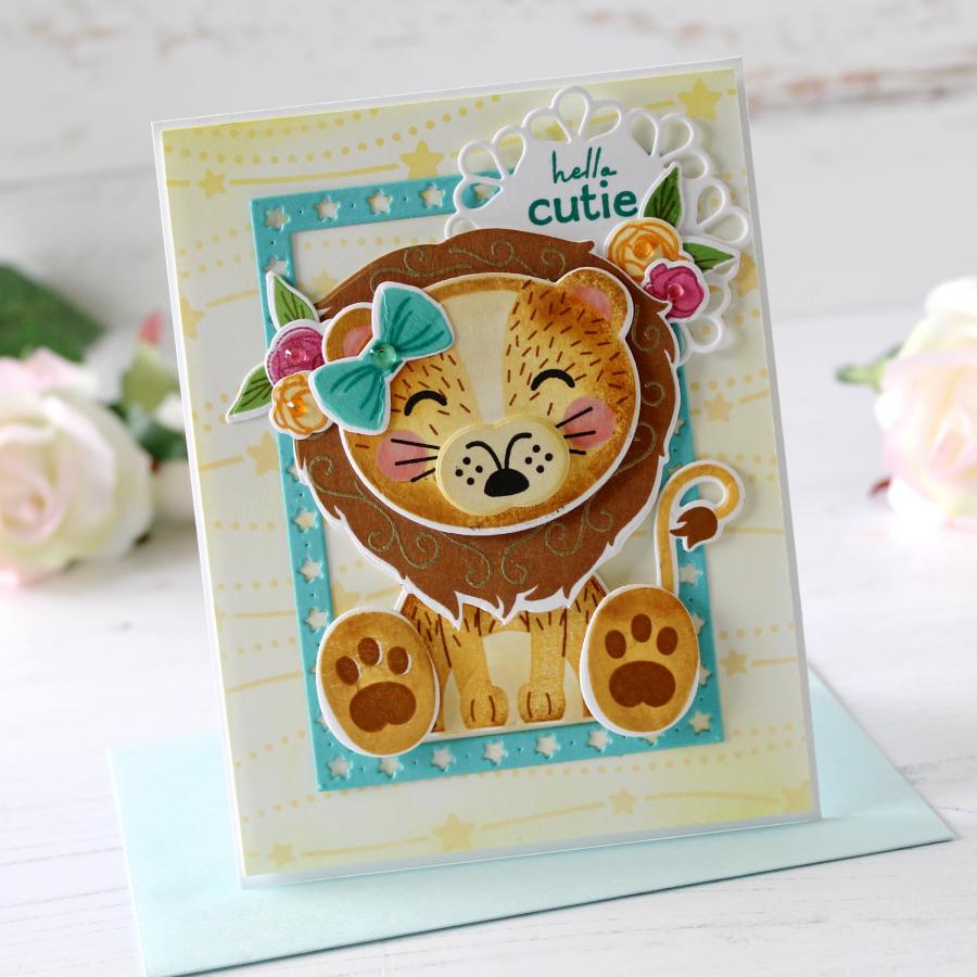 Build-A-Lion Stamp Set