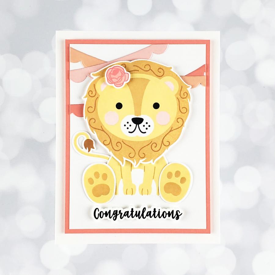 Build-A-Lion Stamp Set