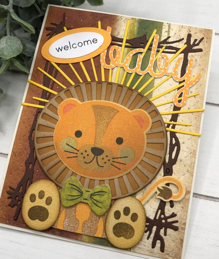 Build-A-Lion Stamp Set