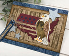 Wood Plank Background Stamp Set