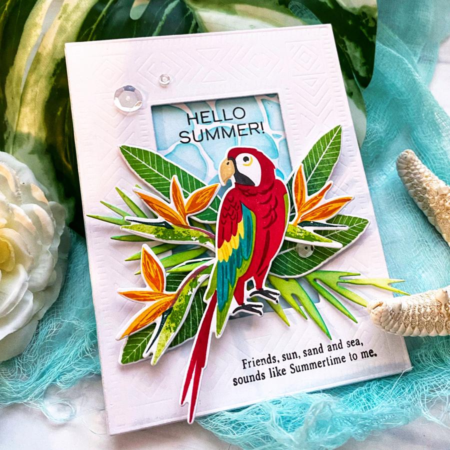 Feathered Friends Mini 24 Mini Stamp Set