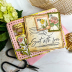 Vintage Postage Stamp Set