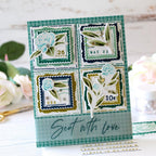 Vintage Postage Stamp Set
