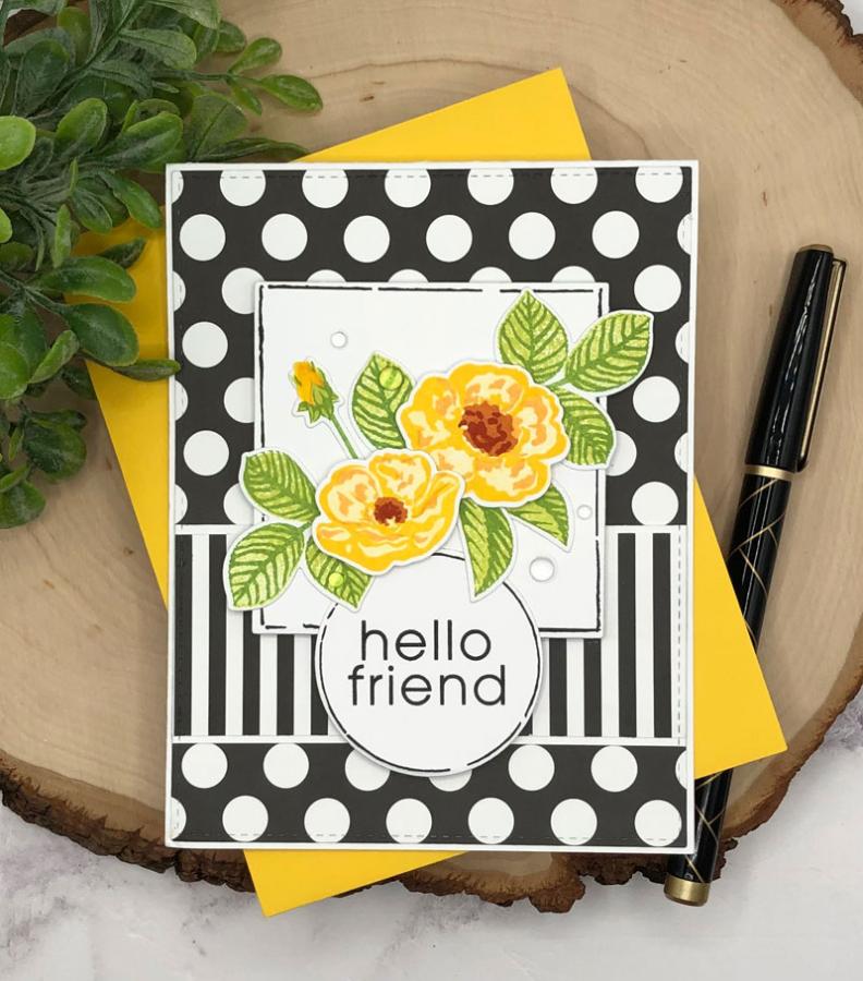 Penciled Outlines Stamp Set