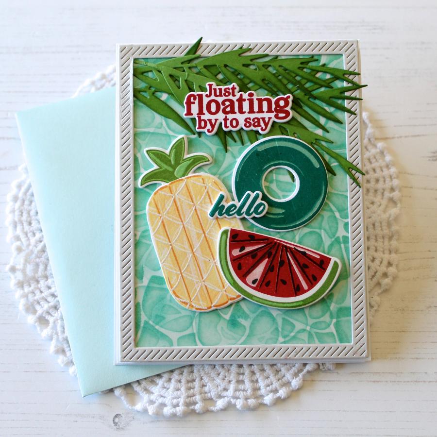 Floating By Stamp Set