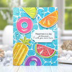 Floating By Stamp Set