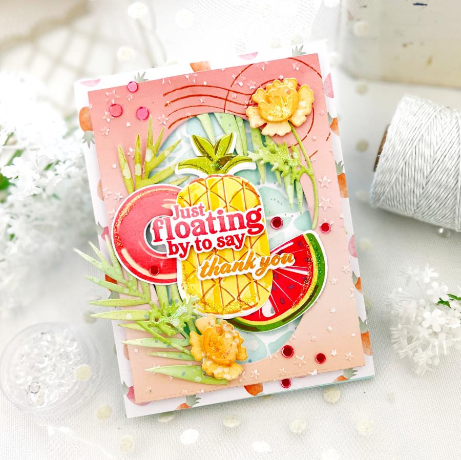 Floating By Stamp Set