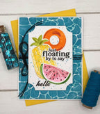 Floating By Stamp Set