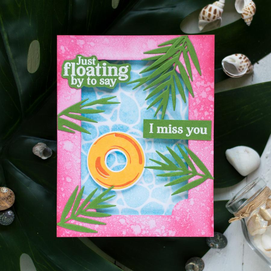 Floating By Stamp Set