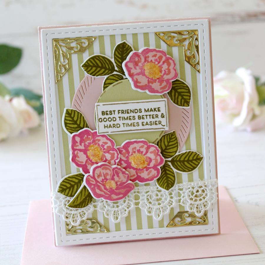 Vintage Blooms Stamp Set
