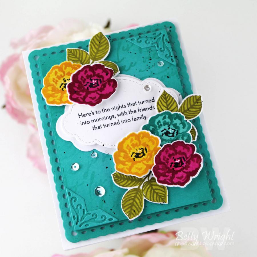 Vintage Blooms Stamp Set