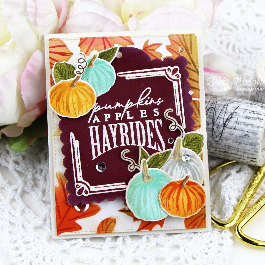 Fall Farmer's Market Stamp Set
