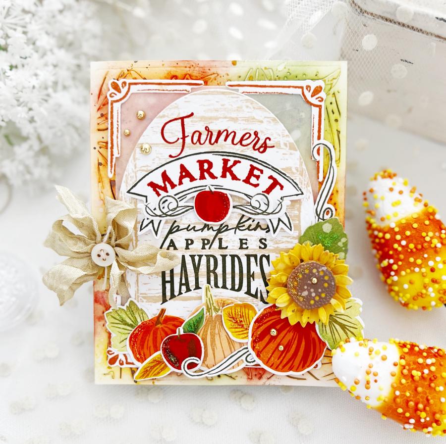 Fall Farmer's Market Stamp Set