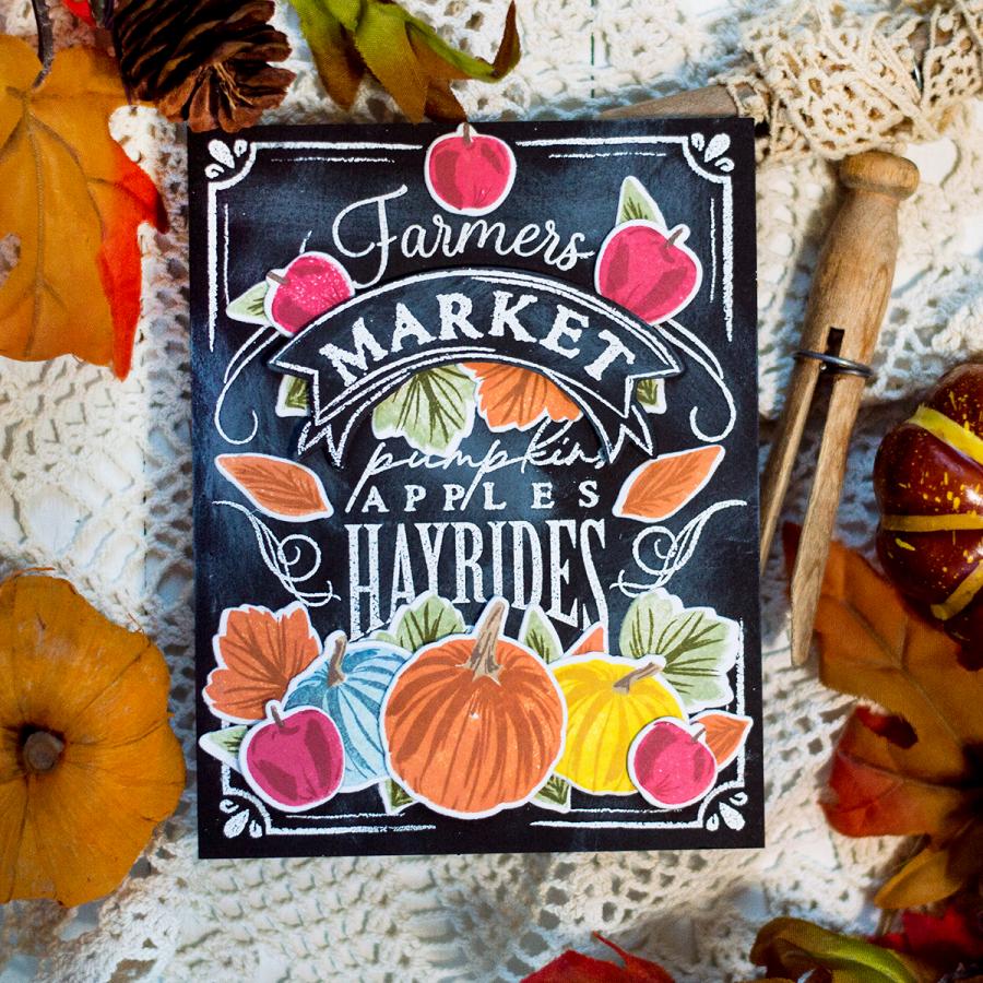 Fall Farmer's Market Stamp Set