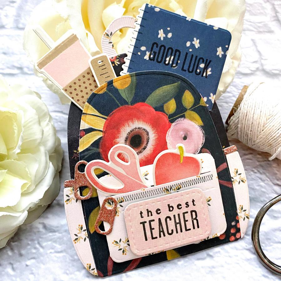 Go-To Gift Card Holder: Backpack Accessories Stamp Set