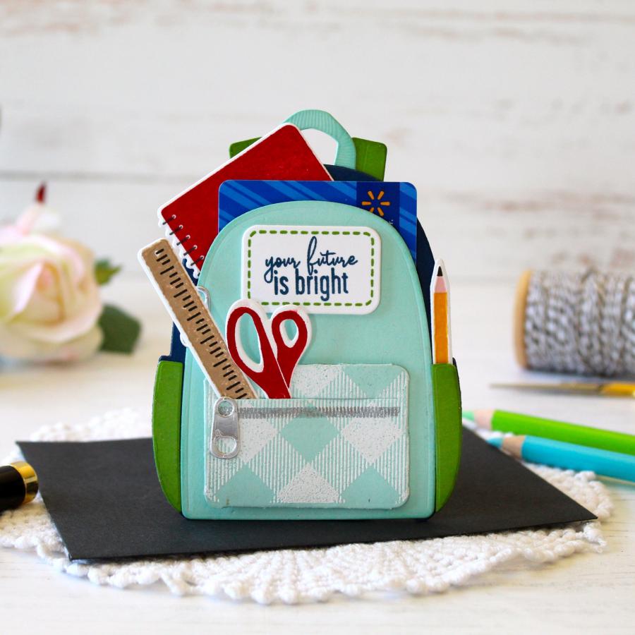 Go-To Gift Card Holder: Backpack Accessories Stamp Set
