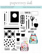 Go-To Gift Card Holder: Backpack Accessories Stamp Set