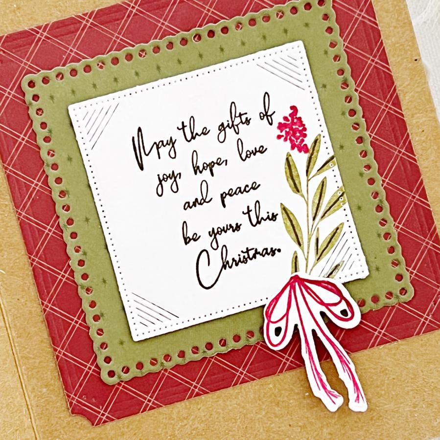 Just Sentiments: Peace Mini Stamp Set