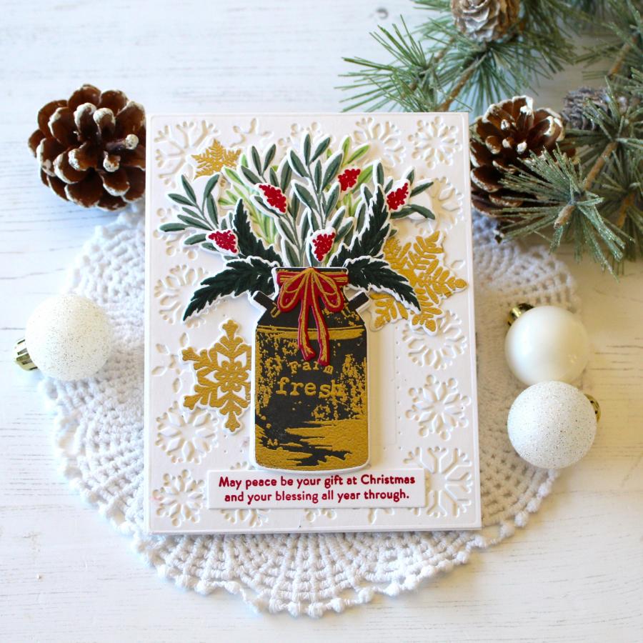 Just Sentiments: Peace Mini Stamp Set