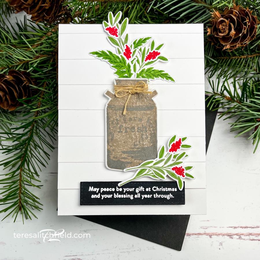 Just Sentiments: Peace Mini Stamp Set