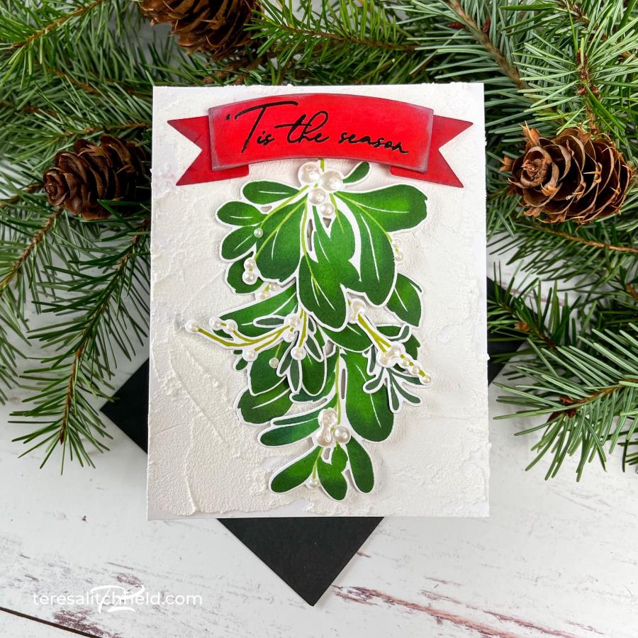 Very Berry Mistletoe Stamp Set