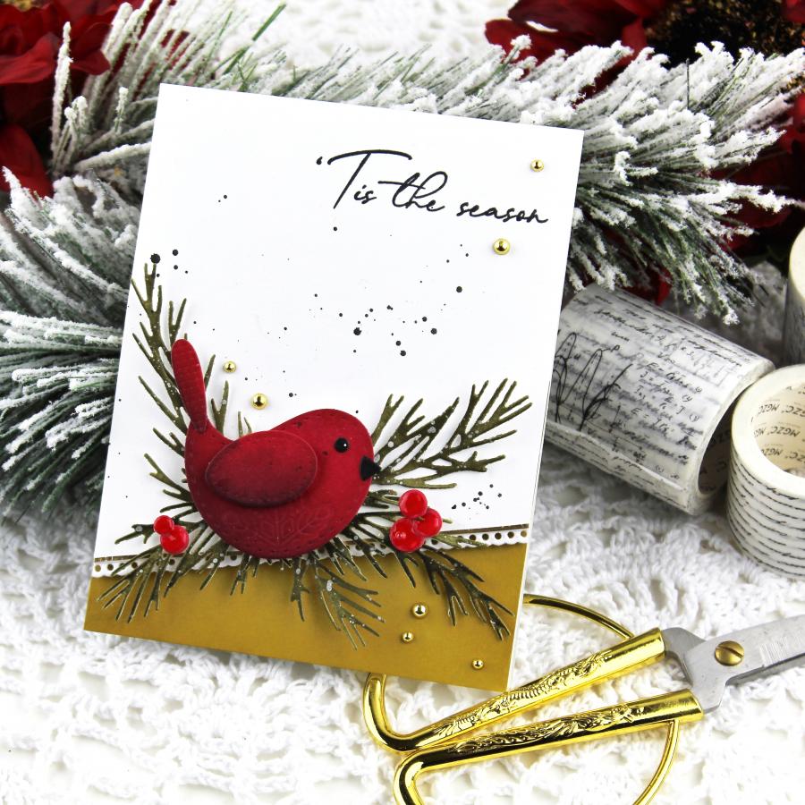 Very Berry Mistletoe Stamp Set