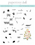 Merry Christmas Tree Stamp Set