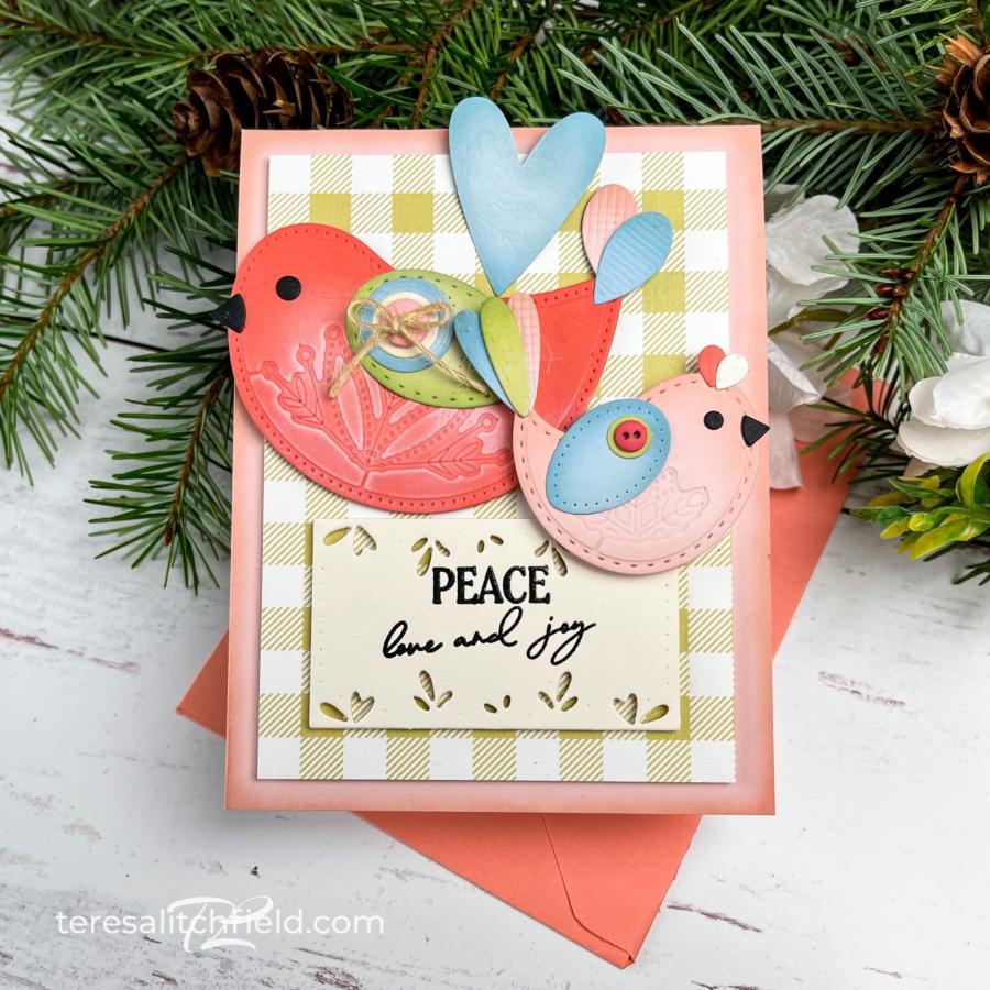 Larger than Life: Peace Sentiments Mini Stamp Set