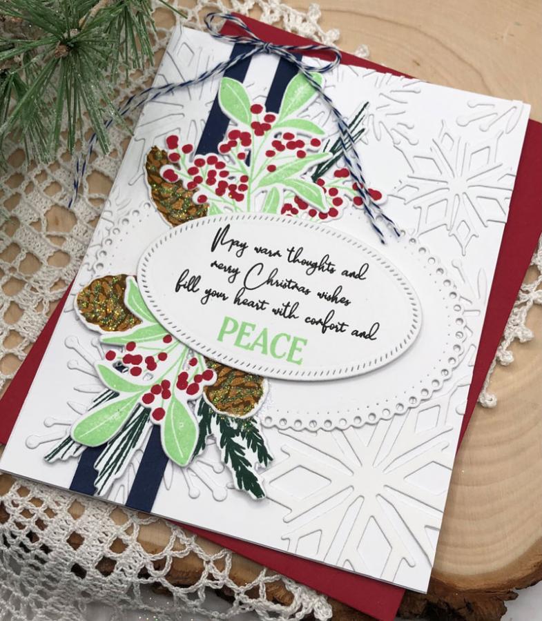 Larger than Life: Peace Sentiments Mini Stamp Set
