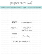 Larger than Life: Peace Sentiments Mini Stamp Set